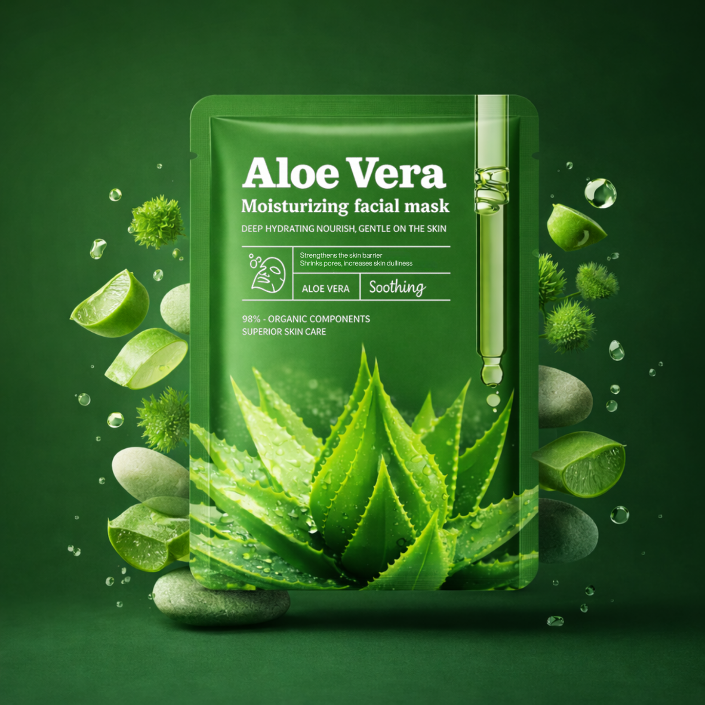 Natures Care Aloe Vera Masks (5pcs)