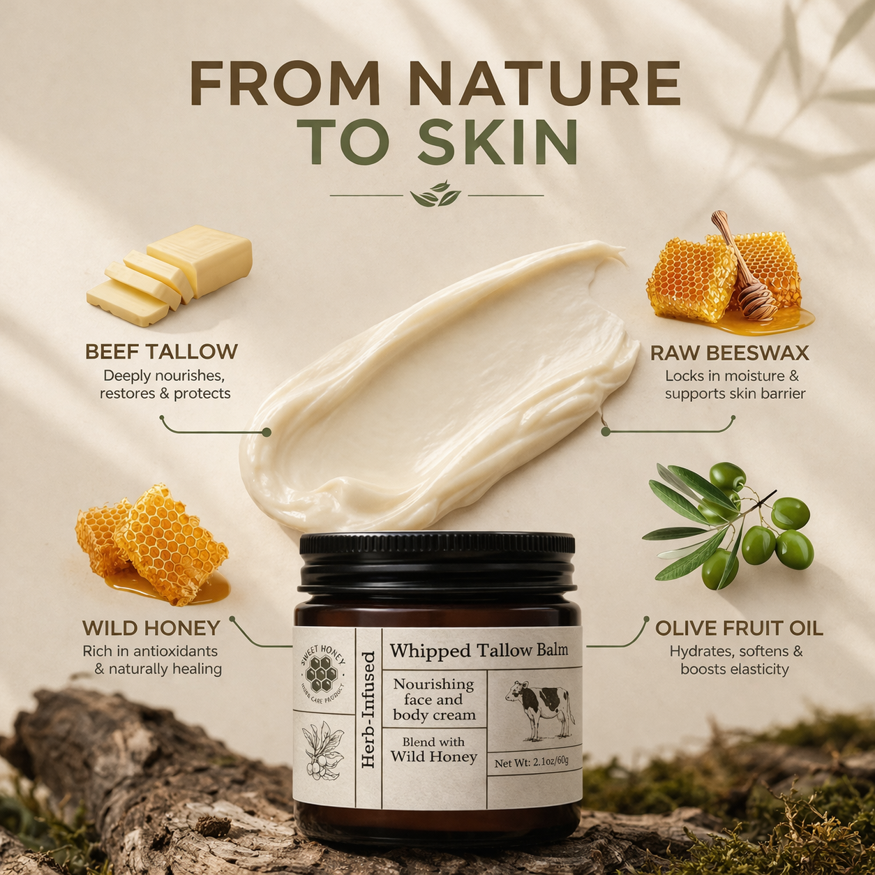Whipped Tallow Balm
